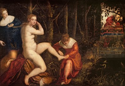 Susana y los ancianos de Domenico Robusti Tintoretto